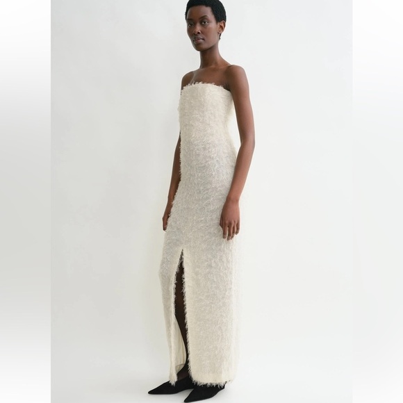 Toteme Strapless fil Coupe Maxi dress